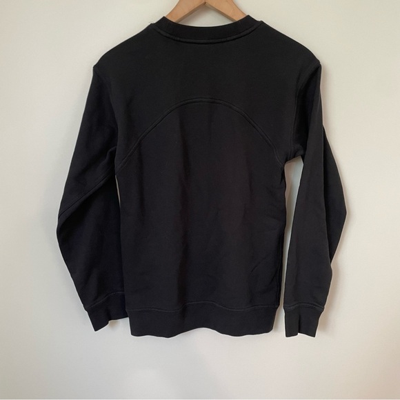 Lululemon All Yours Crew *Fleece Black Size Small - Picture 9 of 10